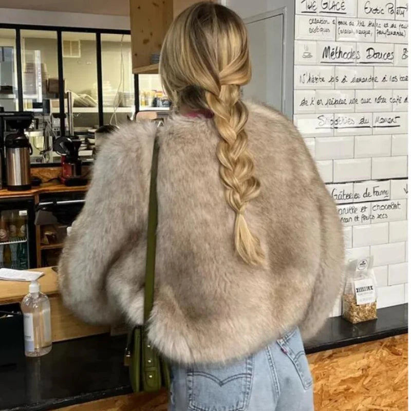 Faux Fur Coat