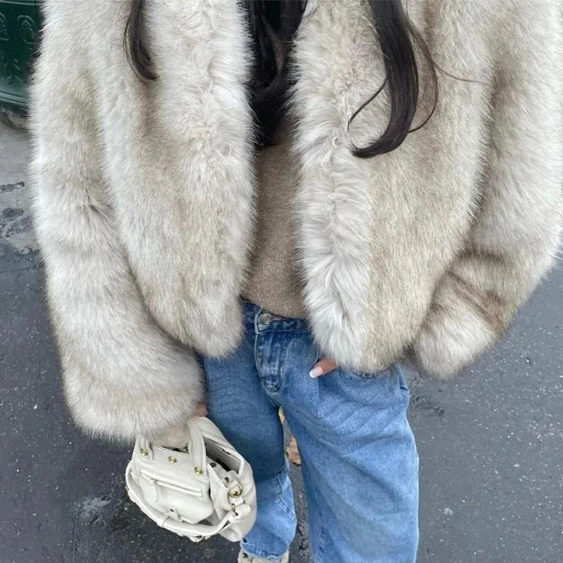 Faux Fur Coat