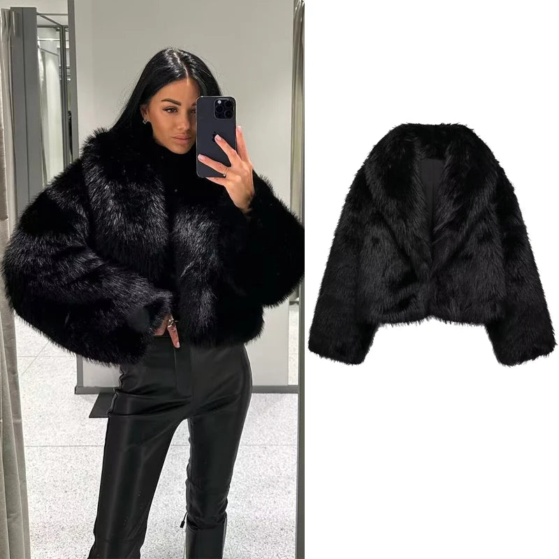 Faux Fur Coat